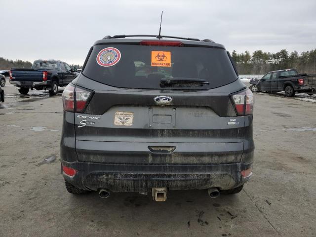 1FMCU9GD3JUC48442 - 2018 FORD ESCAPE SE GRAY photo 6