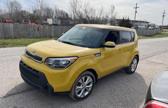 KNDJP3A58E7092646 - 2014 KIA SOUL + YELLOW photo 2