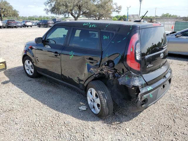 KNDJN2A29H7885609 - 2017 KIA SOUL BLACK photo 2