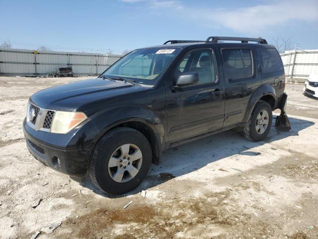 5N1AR18U75C781219 - 2005 NISSAN PATHFINDER LE შავი ფოტო 1