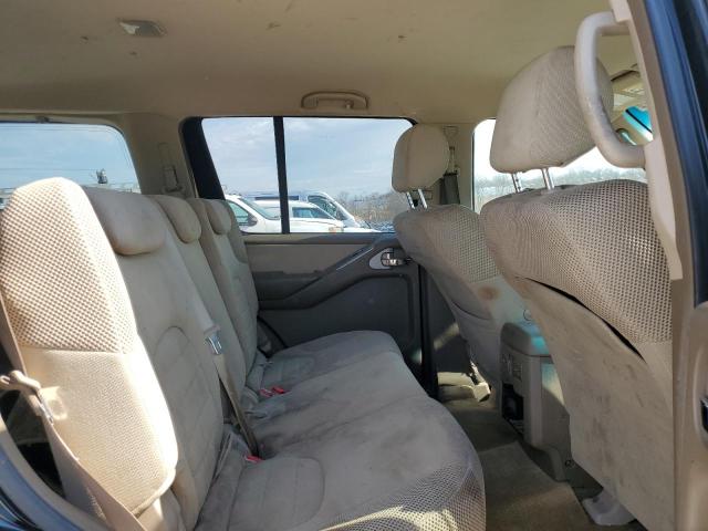 5N1AR18U75C781219 - 2005 NISSAN PATHFINDER LE შავი ფოტო 11