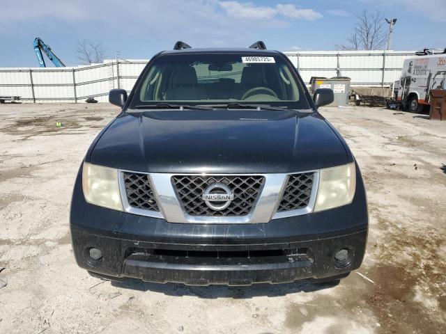 5N1AR18U75C781219 - 2005 NISSAN PATHFINDER LE შავი ფოტო 5