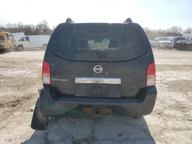 5N1AR18U75C781219 - 2005 NISSAN PATHFINDER LE შავი ფოტო 6