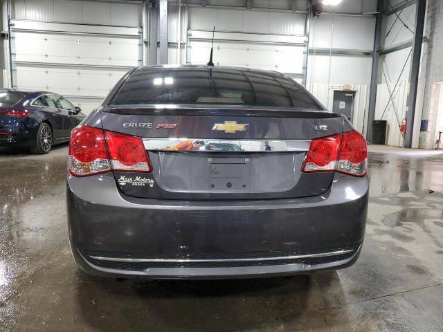 1G1PH5S90B7219561 - 2011 CHEVROLET CRUZE LTZ GRAY photo 6