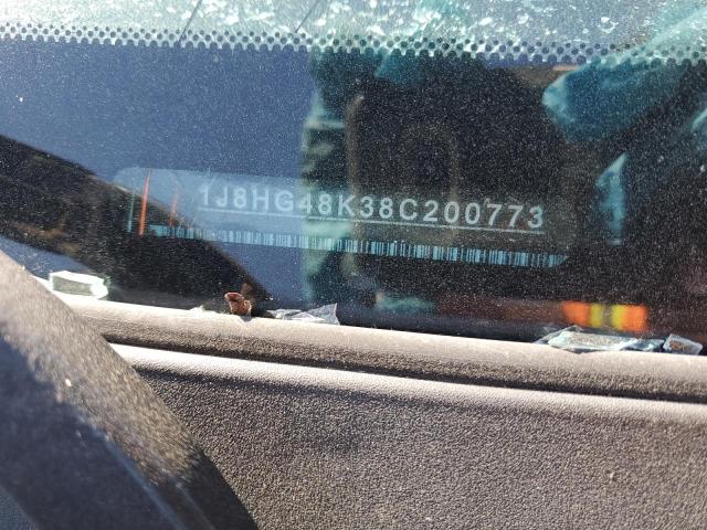 1J8HG48K38C200773 - 2008 JEEP COMMANDER SPORT Schwarz Foto 12