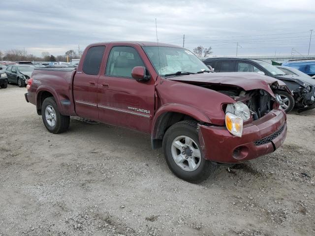 5TBBT48195S460811 - 2005 TOYOTA TUNDRA ACCESS CAB LIMITED MAROON photo 4