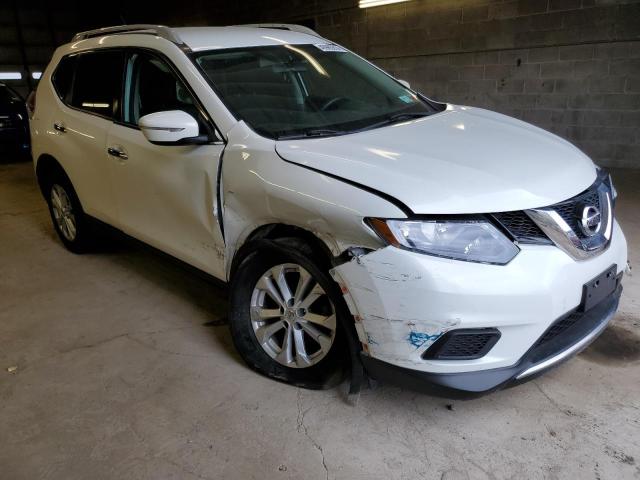 5N1AT2MV9EC782670 - 2014 NISSAN ROGUE S WHITE photo 4