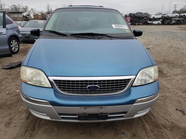 2FMDA53492BA51309 - 2002 FORD WINDSTAR SEL BLUE photo 5