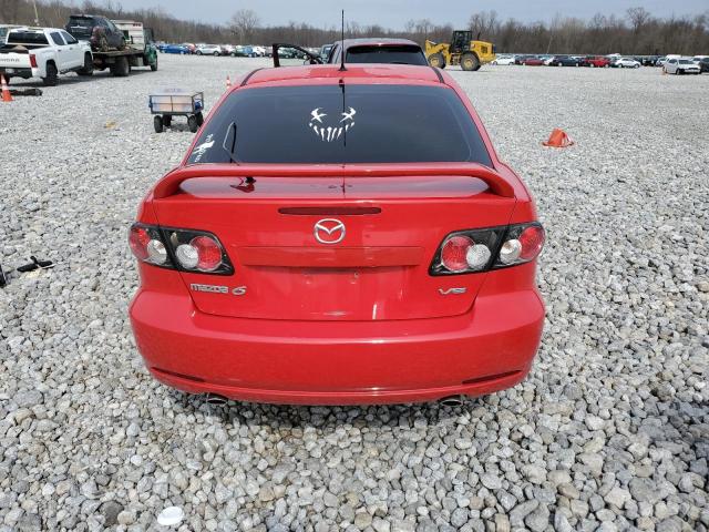 1YVHP84D265M39426 - 2006 MAZDA 6 S RED photo 6