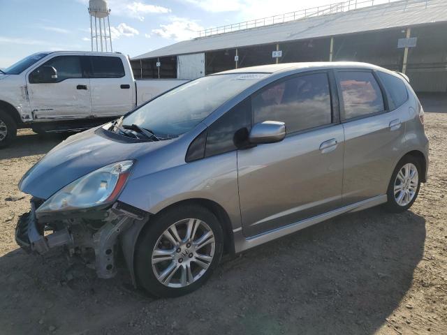 JHMGE88499C004936 - 2009 HONDA FIT SPORT SILVER photo 1