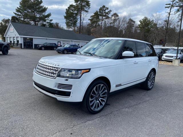 SALGV2EF5EA126583 - 2014 LAND ROVER RANGE ROVE AUTOBIOGRAPHY WHITE photo 1