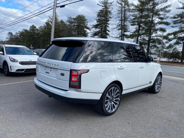 SALGV2EF5EA126583 - 2014 LAND ROVER RANGE ROVE AUTOBIOGRAPHY WHITE photo 3