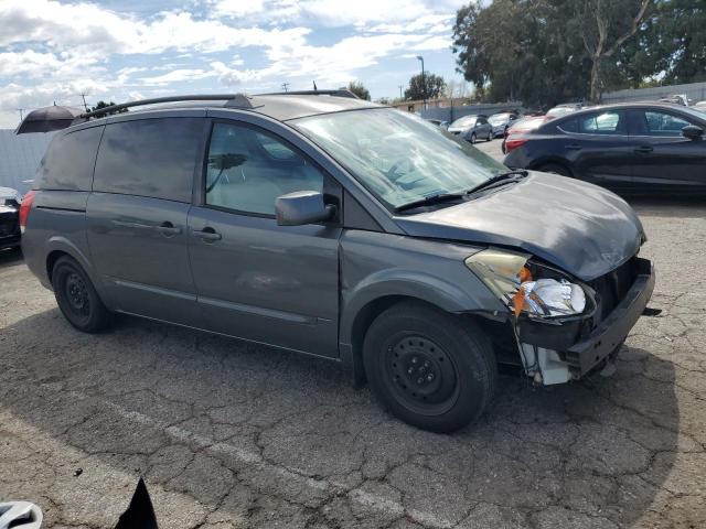 5N1BV28U25N101060 - 2005 NISSAN QUEST S GRAY photo 4