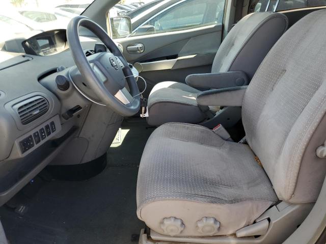 5N1BV28U25N101060 - 2005 NISSAN QUEST S GRAY photo 7