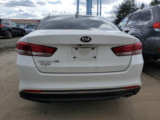 KNAGT4L31G5106888 - 2016 KIA OPTIMA LX WHITE photo 6