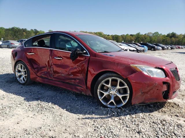 2G4GV5GV5D9144357 - 2013 BUICK REGAL GS RED photo 4