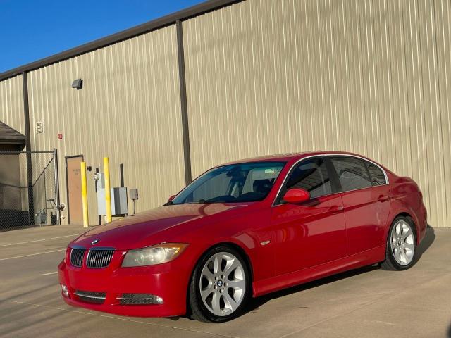 WBAVB73578KY65447 - 2008 BMW 335 I RED photo 2