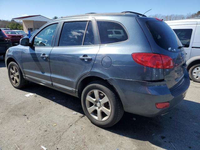 5NMSH73E67H003030 - 2007 HYUNDAI SANTA FE SE BLUE photo 2