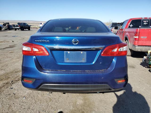 3N1AB7AP2HY287669 - 2017 NISSAN SENTRA S BLUE photo 6