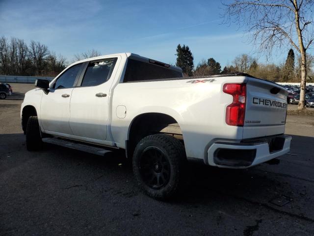 3GCPYBEK9MG286462 - 2021 CHEVROLET SILVERADO K1500 CUSTOM WHITE photo 2