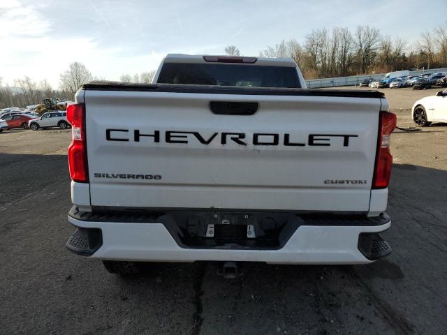 3GCPYBEK9MG286462 - 2021 CHEVROLET SILVERADO K1500 CUSTOM WHITE photo 6