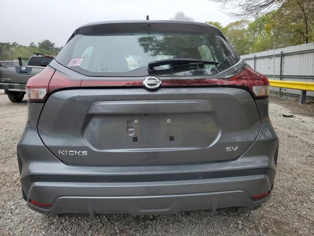 3N1CP5CV3ML528236 - 2021 NISSAN KICKS SV GRAY photo 6