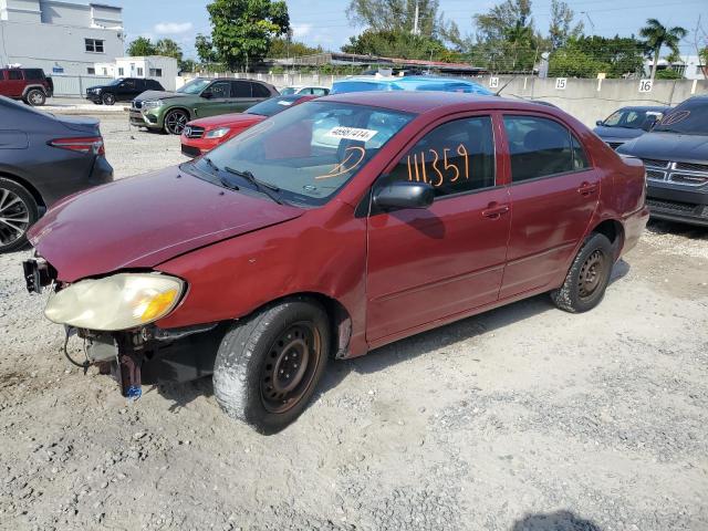 1NXBR32E95Z538510 - 2005 TOYOTA COROLLA CE RED photo 1