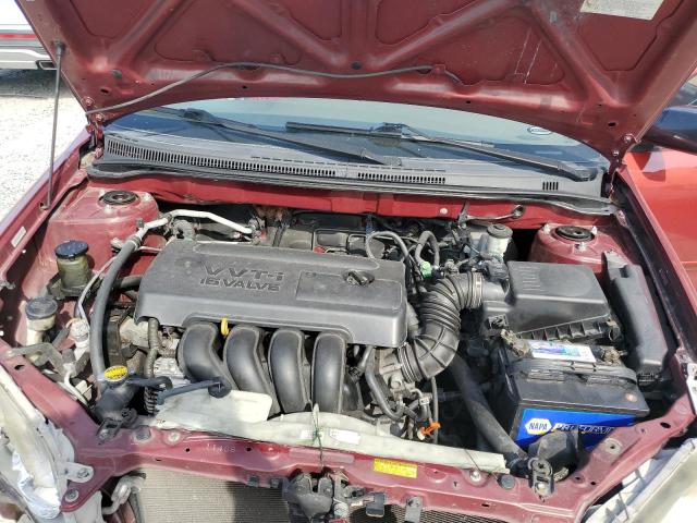 1NXBR32E95Z538510 - 2005 TOYOTA COROLLA CE RED photo 11