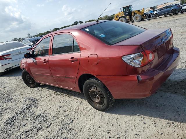 1NXBR32E95Z538510 - 2005 TOYOTA COROLLA CE RED photo 2