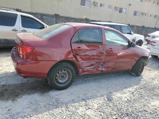 1NXBR32E95Z538510 - 2005 TOYOTA COROLLA CE RED photo 3