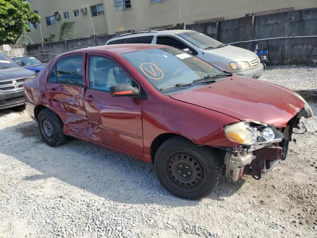 1NXBR32E95Z538510 - 2005 TOYOTA COROLLA CE RED photo 4