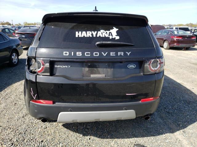 SALCR2BG6GH593179 - 2016 LAND ROVER DISCOVERY HSE BLACK photo 6