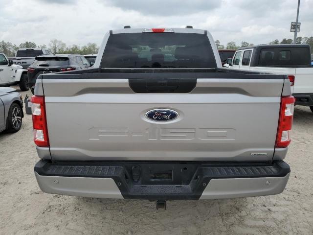 1FTEW1EP0NFA18373 - 2022 FORD F150 SUPERCREW SILVER photo 6