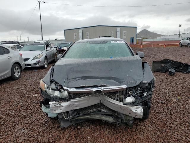 2HGFB2F67CH520841 - 2012 HONDA CIVIC HF GRAY photo 5