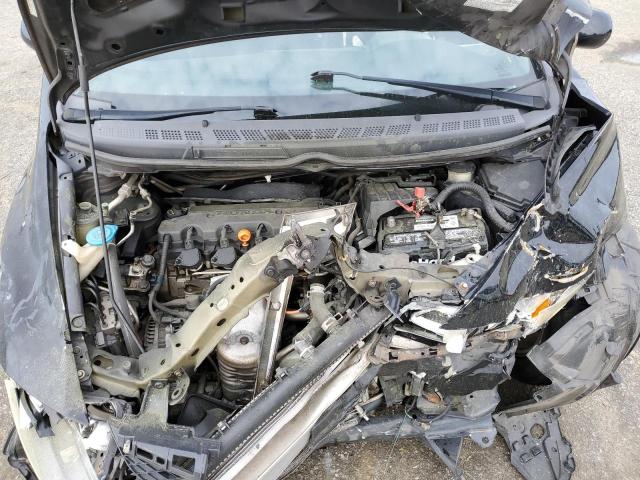 2HGFA1F64AH504400 - 2010 HONDA CIVIC LX-S Սև լուսանկար 11