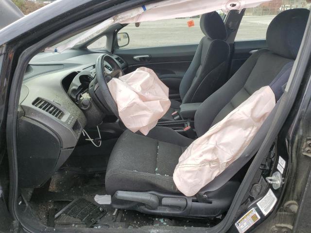 2HGFA1F64AH504400 - 2010 HONDA CIVIC LX-S Սև լուսանկար 7