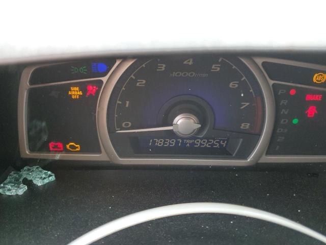 2HGFA1F64AH504400 - 2010 HONDA CIVIC LX-S Սև լուսանկար 9