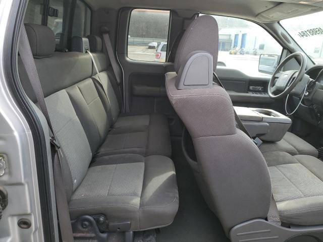 1FTRX14W06FA59398 - 2006 FORD F150 SILVER photo 10