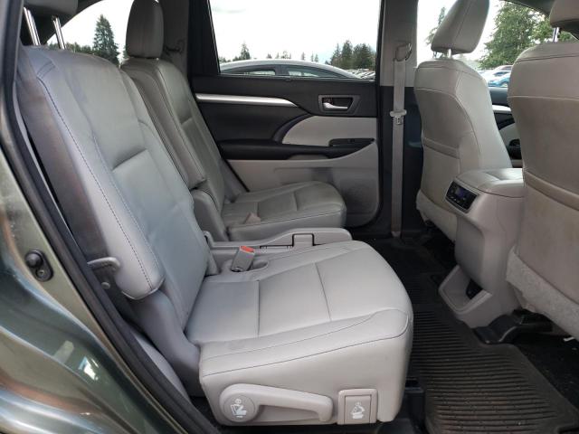 5TDJKRFH3FS223848 - 2015 TOYOTA HIGHLANDER XLE GREEN photo 11