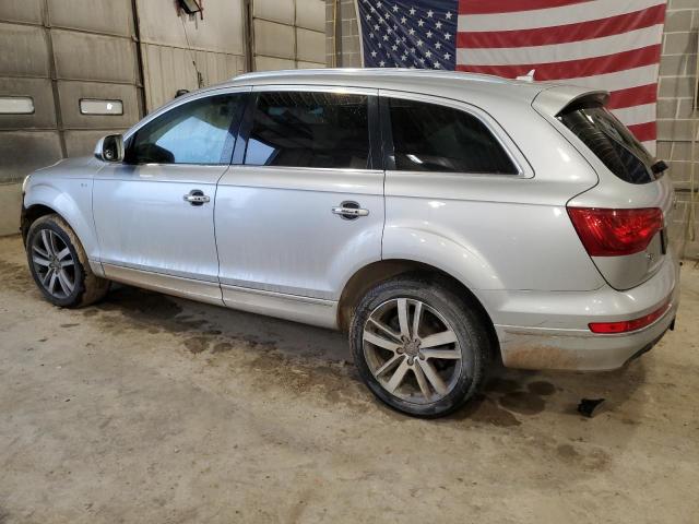 WA1VMAFE9BD003925 - 2011 AUDI Q7 PRESTIGE SILVER photo 2