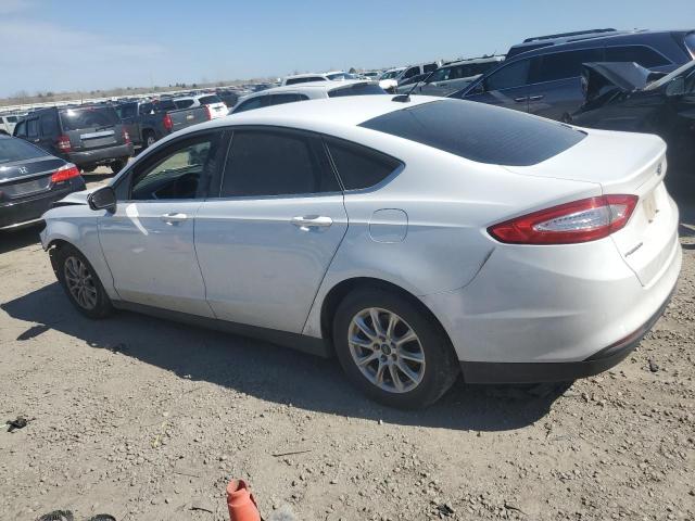 3FA6P0G73FR221941 - 2015 FORD FUSION S WHITE photo 2