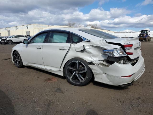 1HGCV1F34KA086336 - 2019 HONDA ACCORD SPORT WHITE photo 2