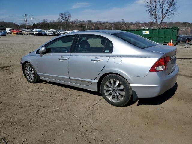 2HGFA16909H357420 - 2009 HONDA CIVIC EXL ვერცხლისფერი ფოტო 2