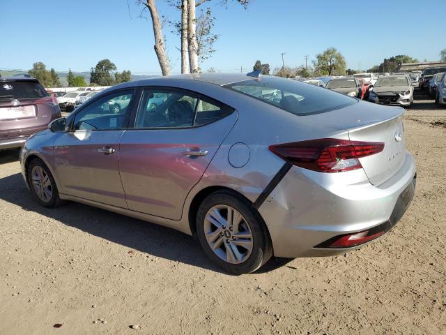 5NPD84LF4LH600576 - 2020 HYUNDAI ELANTRA SEL SILVER photo 2