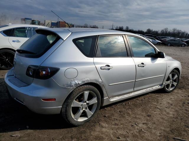 JM1BK143641100780 - 2004 MAZDA 3 HATCHBACK SILVER photo 3