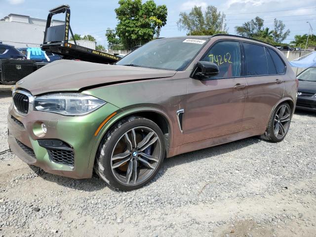 5YMKT6C30H0U39498 - 2017 BMW X5 M GREEN photo 1