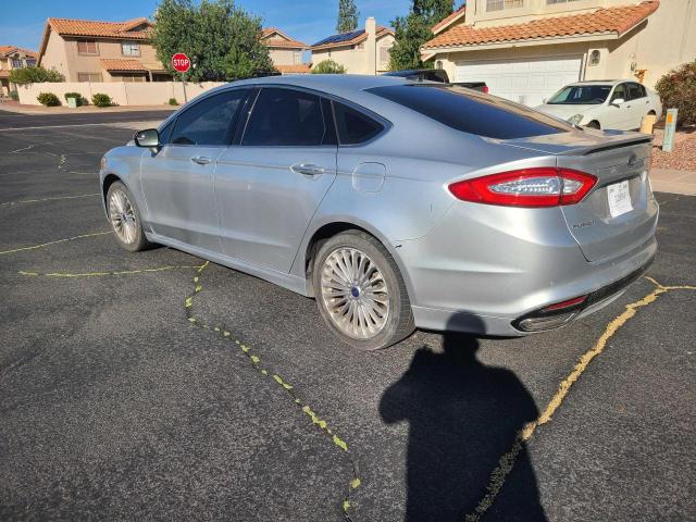 3FA6P0K98ER276795 - 2014 FORD FUSION TITANIUM SILVER photo 3