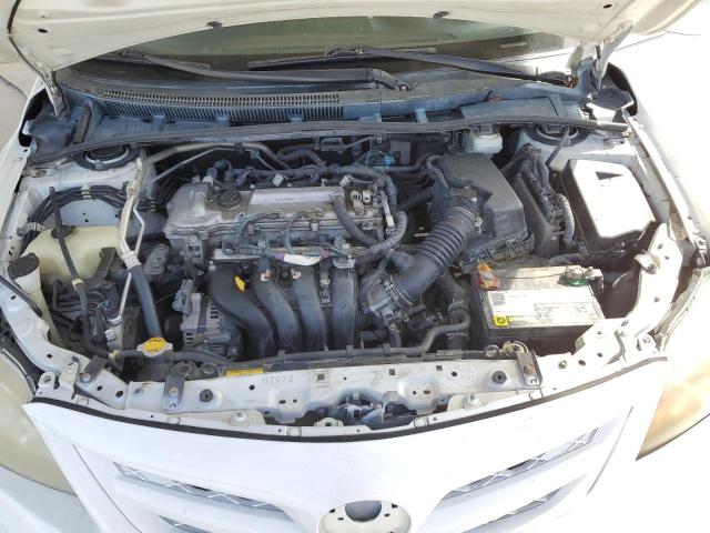 2T1BU4EE5BC602524 - 2011 TOYOTA COROLLA BASE WHITE photo 11