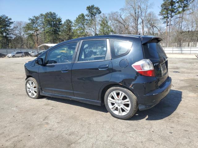 JHMGE88419S057443 - 2009 HONDA FIT SPORT BLACK photo 2