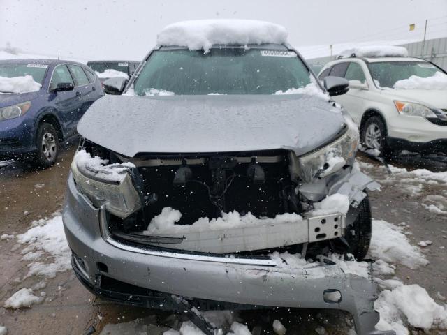 5TDJKRFH2FS133994 - 2015 TOYOTA HIGHLANDER XLE Gümüş foto 5